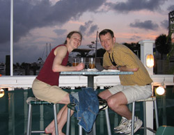 Picture of Jess and Rick in Ft. Lauderdale, Florida