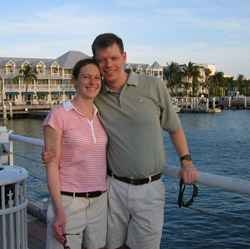 Picture of Jess and Rick in Key West