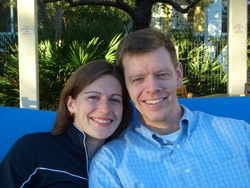Picture: Jess and Rick at Seaside, Florida